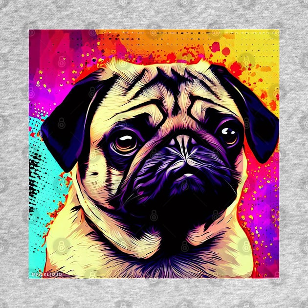 Pug Painting by Sketchy